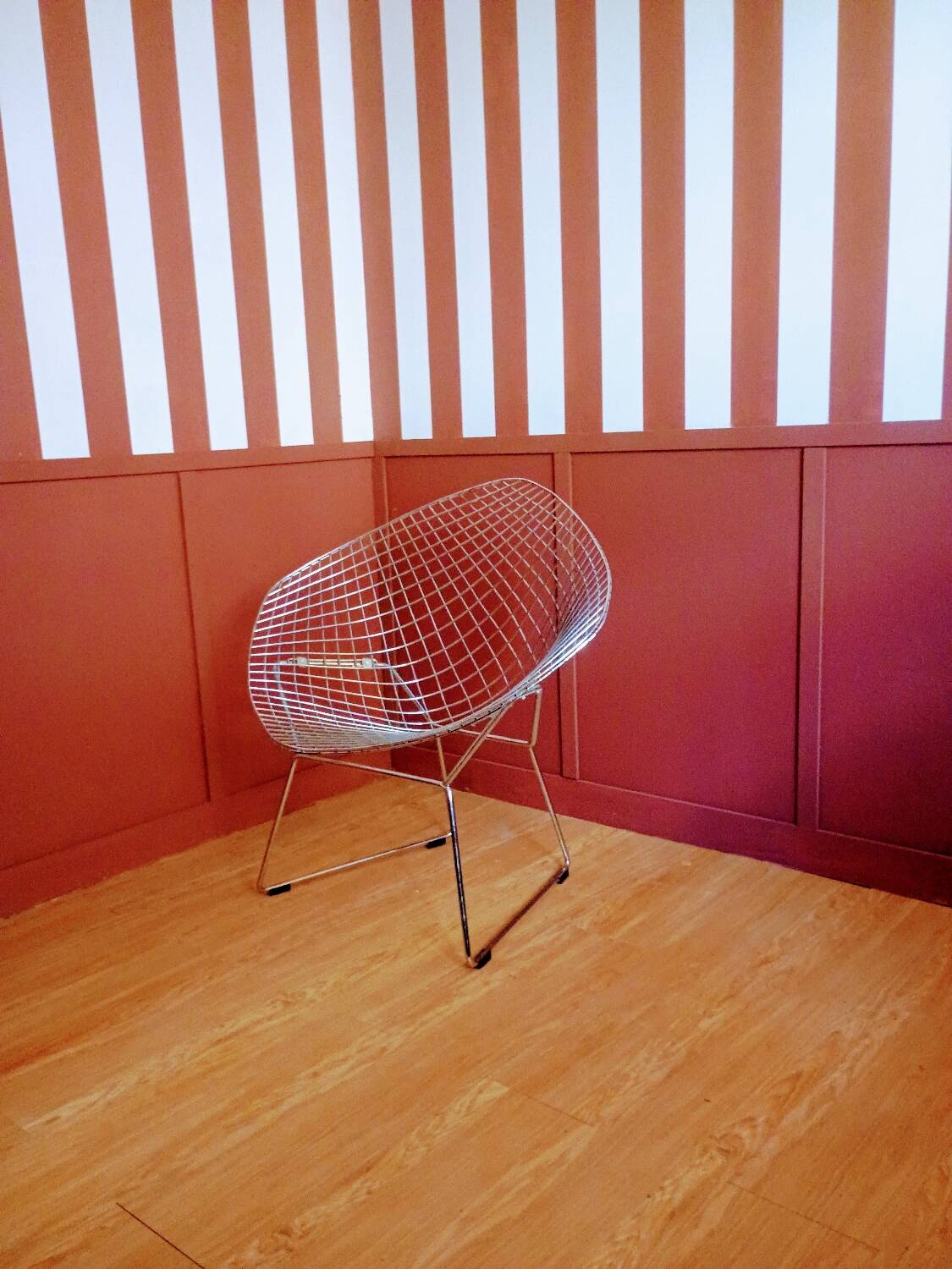 Fauteuil métal diamond