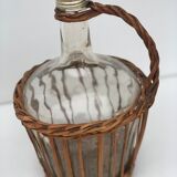 Dama jeanne dressed wicker