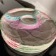 Assiettes vintage en barbotine