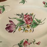 Plat de service en porcelaine Lunéville
