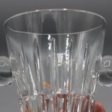 Very beautiful crystal champagne bucket signed st louis or baccarat