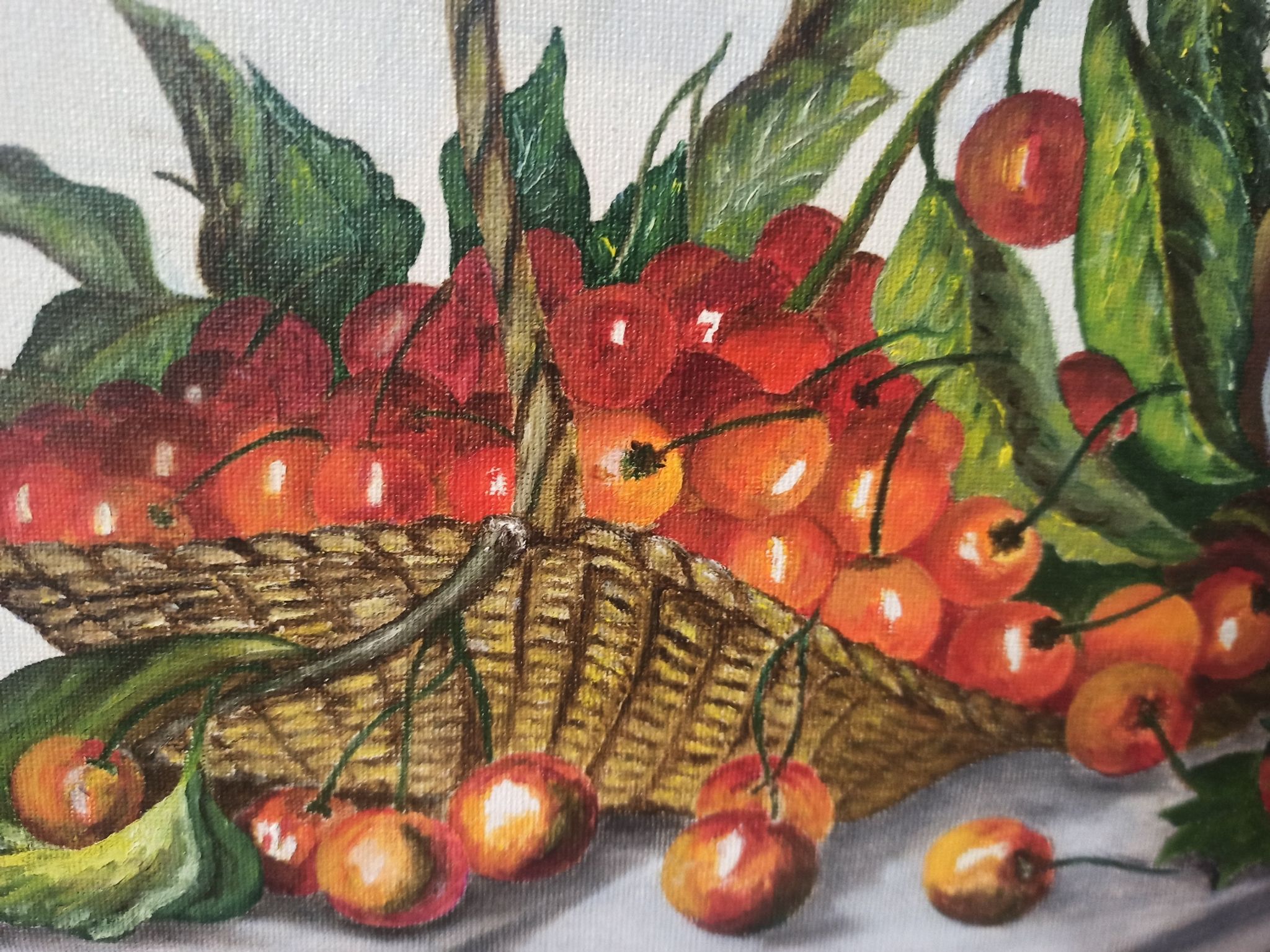 Huile sur toile