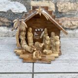 Creche en bois d’olivier de Jérusalem