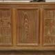 Cerused oak sideboard signed Maurice Rinck 1940s