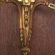 Eleven gilded bronze wall lamps