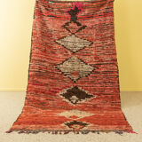 Vintage rehamna, berber teppich, 158 x 290