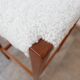 Mid-century teak swedish bar stool