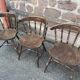 Beautiful series of 4 old western style chairs