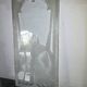 Art Deco engraved glass door panel 1930