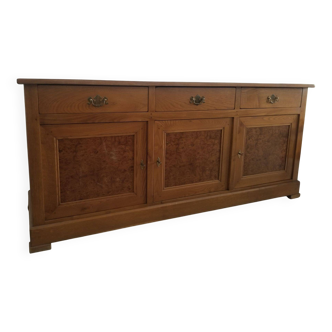 Large sideboard in solid elm