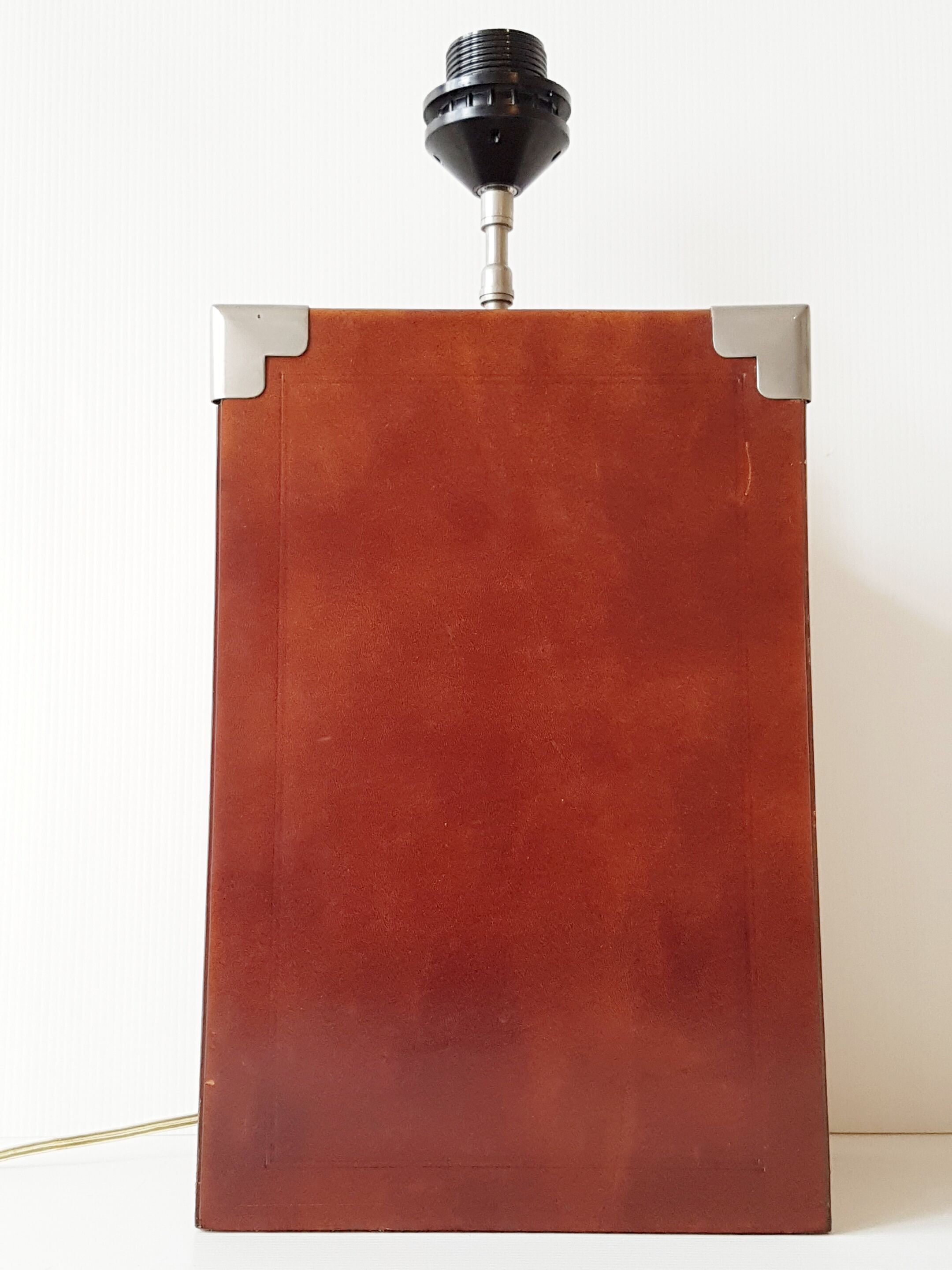 Light leather or leatherette 1970 vintage 70's