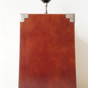 Lampe en cuir ou simili-cuir 1970 vintage 70's