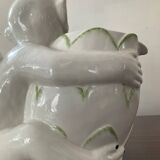 Vintage Italian ceramic pitcher