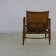 Sixties safari chair by Aage Bruun & son Denmark