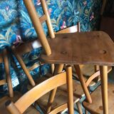 Set of 6 chairs Adolf Schneck 1940