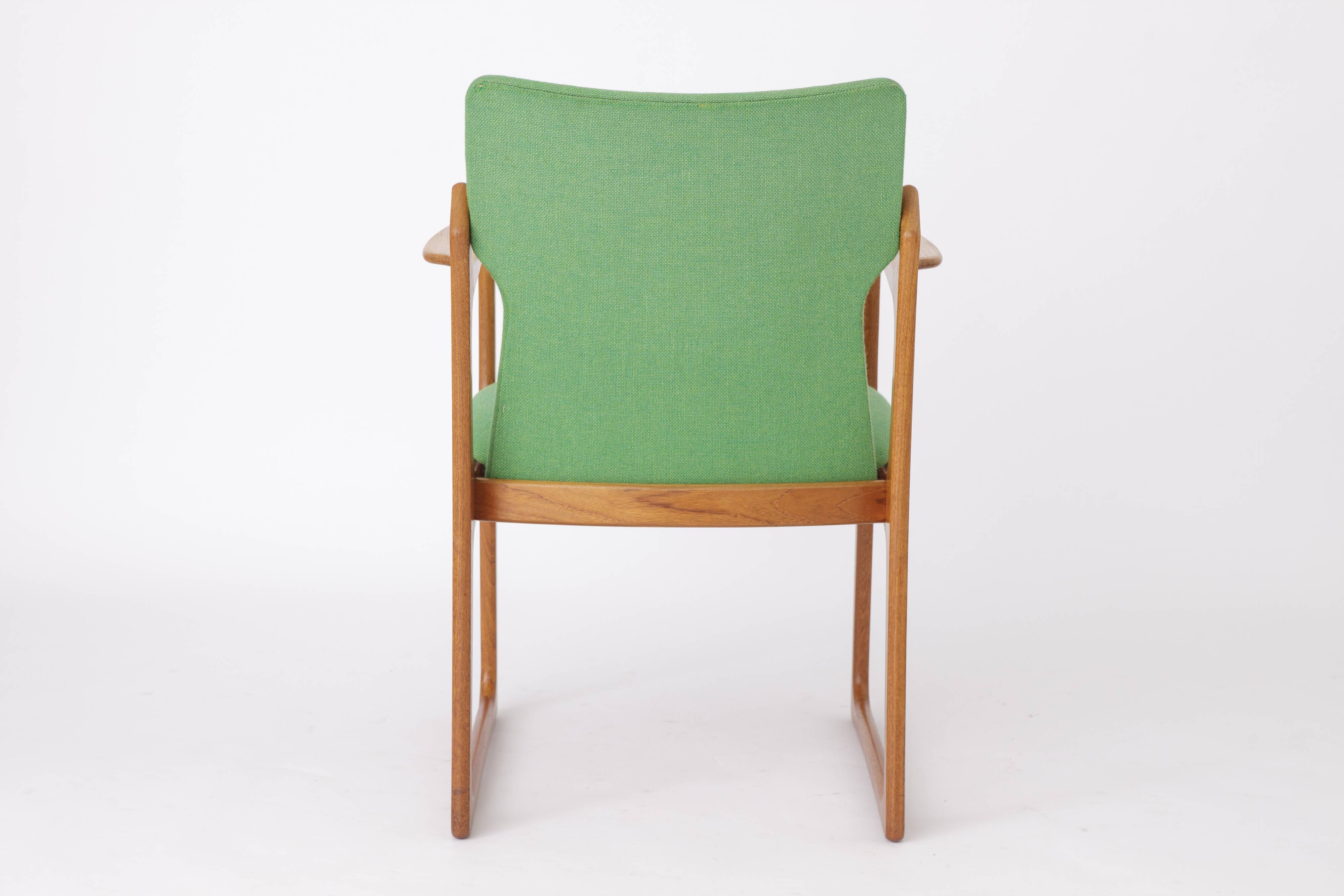 4 armchairs Vamdrup vintage 1960s teak
