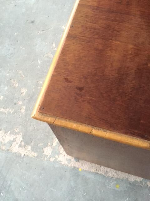 Office of Minister vintage oak 50s