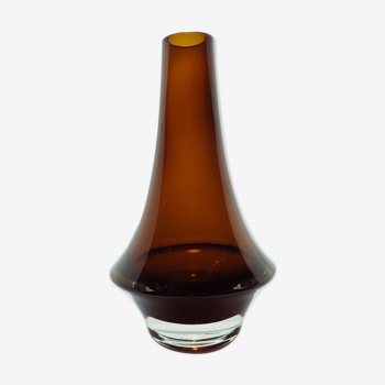 Riihimaen Lasi Oy glass vase by Erkkitapio Siiroinen