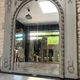 Important Antique Boiserie 176.5cm/158cm 19th Century Fireplace Mirror with Pitted Glass