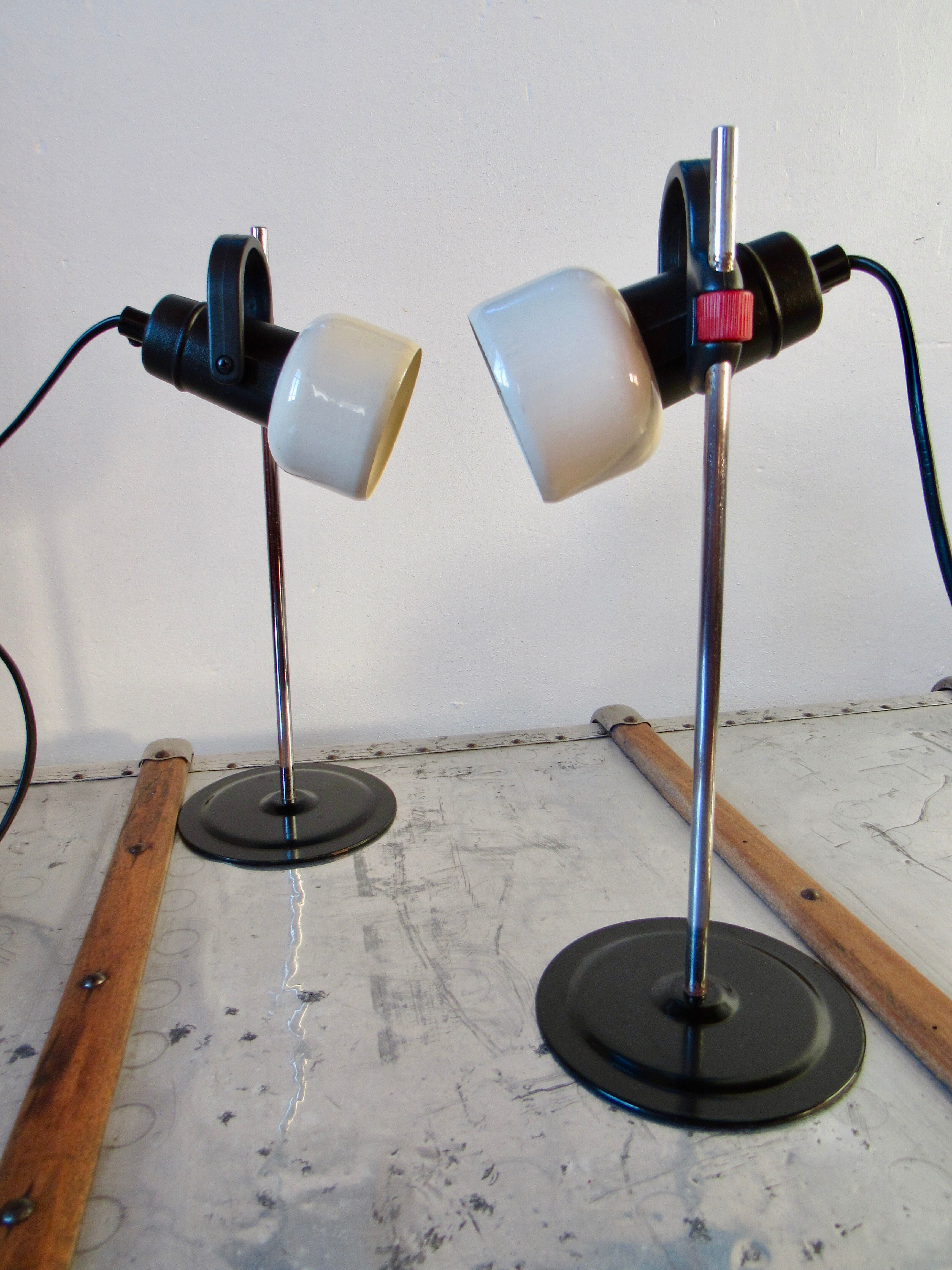 Paire de lampes des années 70