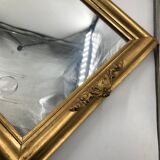 Miroir dorée style classique 32x82cm