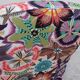 Pair of toad armchairs Napoleon III tapestry missoni italy