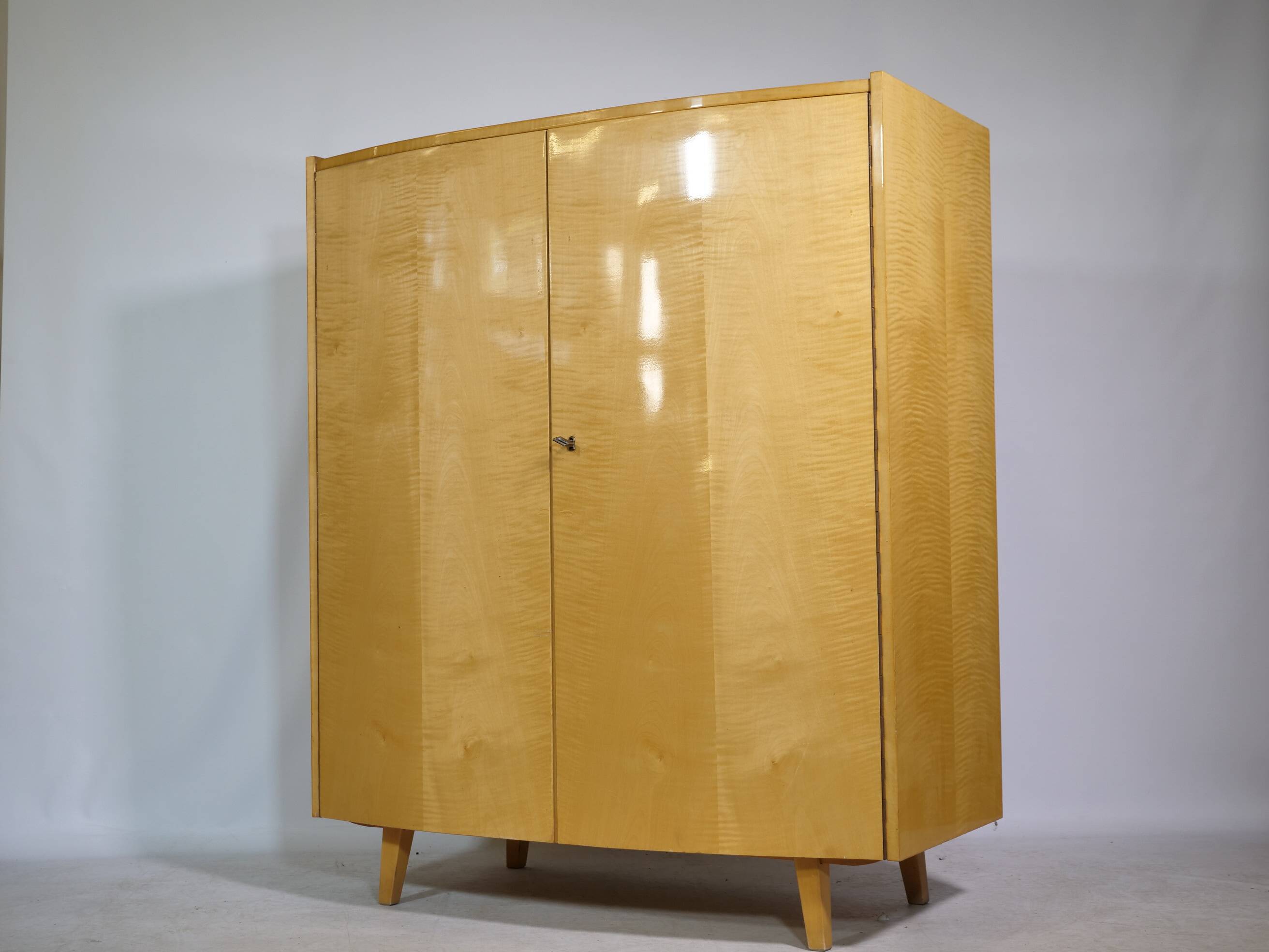 Mid-Century Design Wooden Hall Cabinet from Germany, 1960s