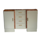 Khaki art deco buffet