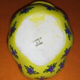 Bouquetière "Panier provençal" Limoges porcelain