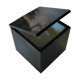 Lampe cube noire Cuboluce Cini & Nils, EO Opi 70s