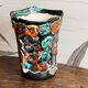 Earthenware vase, rock garden of the ocean
