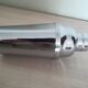 Silver metal shaker