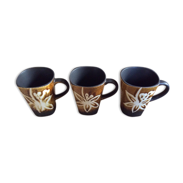 Série de 3 mugs