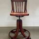 Chaise pivotante (de bureau) rare Thonet, 1ère moitié du 20e siècle, Autriche