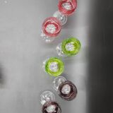 6 Nachtmann Weinrömer Crystal Liqueur Glasses