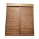 Oak curtain cabinet