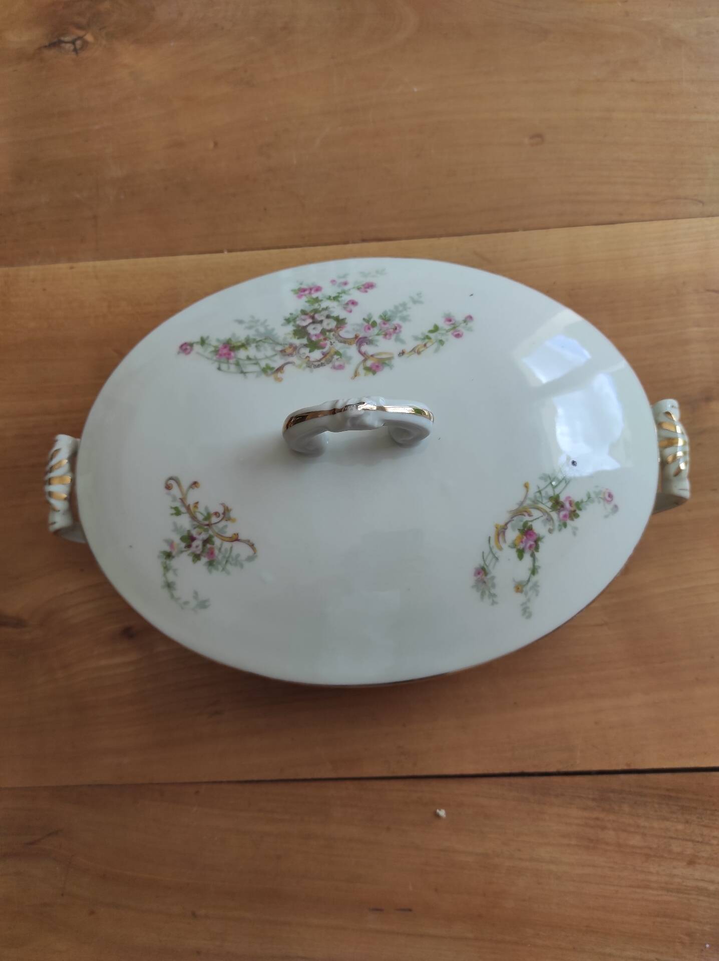Soupière Légumière ancienne ovale contenance 600 ml