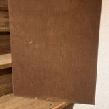 Painting on wood panel: still life