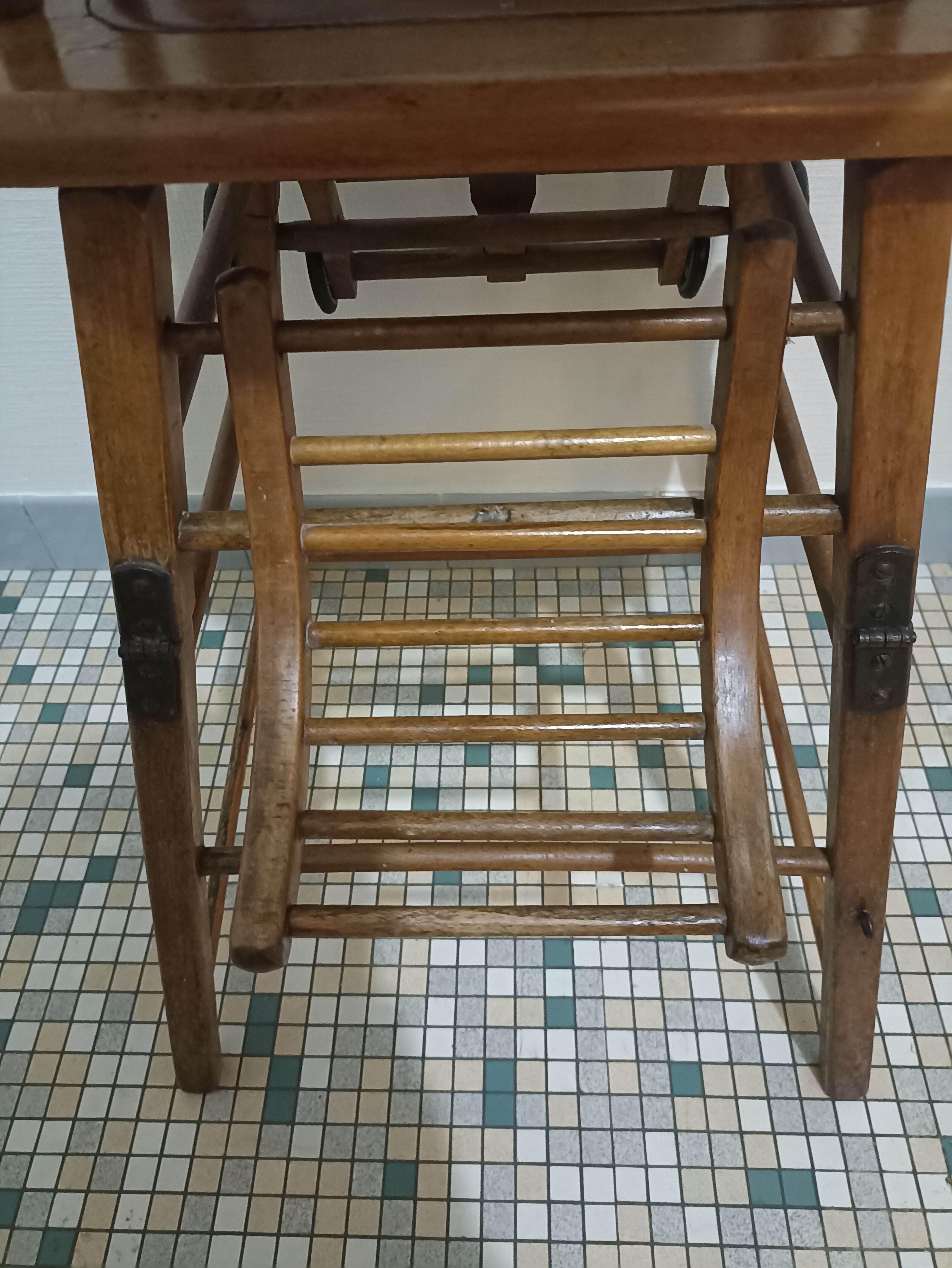 Antique high chair
