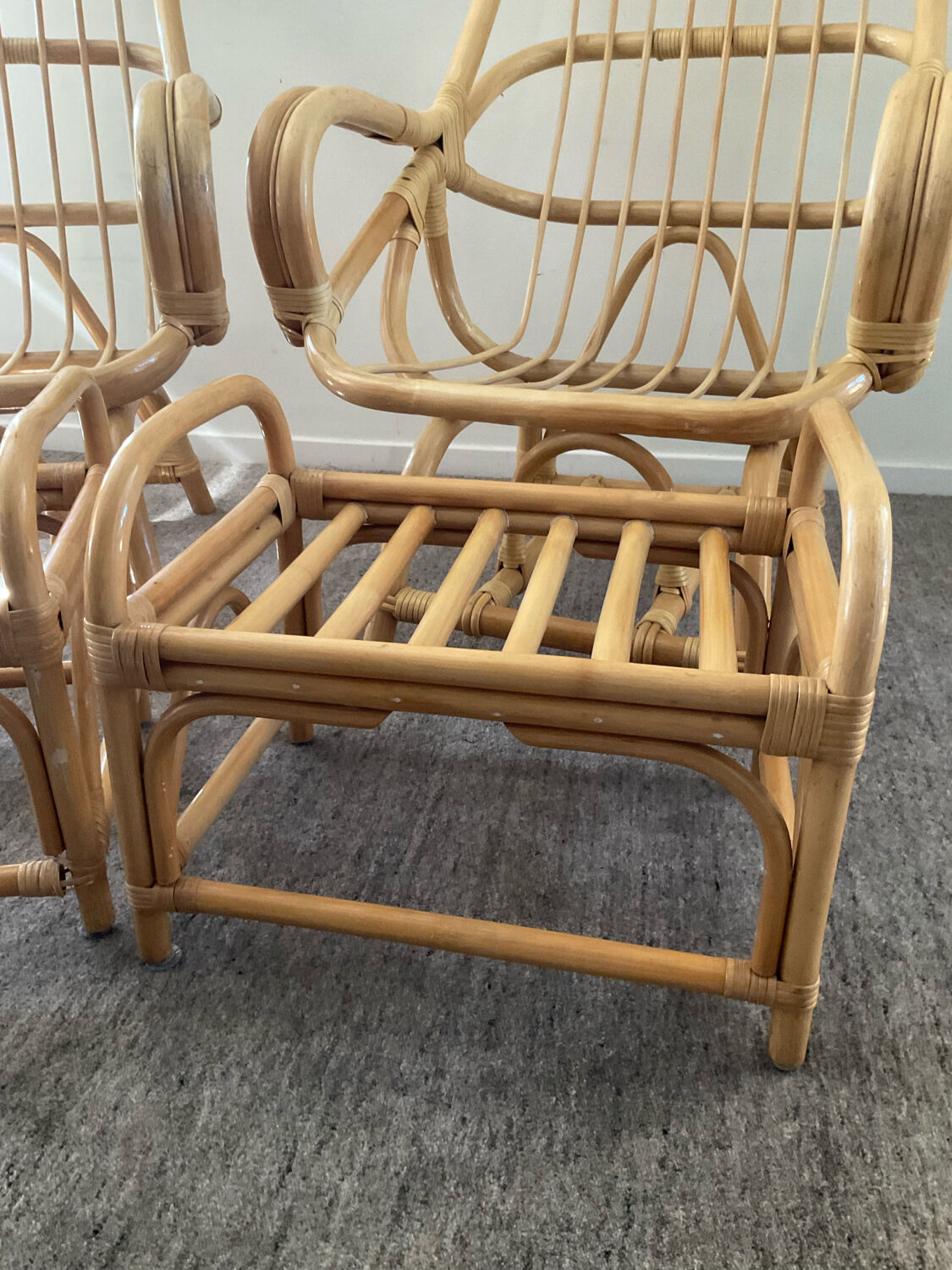 Rattan ensemble from the 70s
