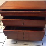 Commode Louis Philippe bois de merisier