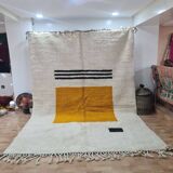 Handmade wool Berber rug 300X200 cm