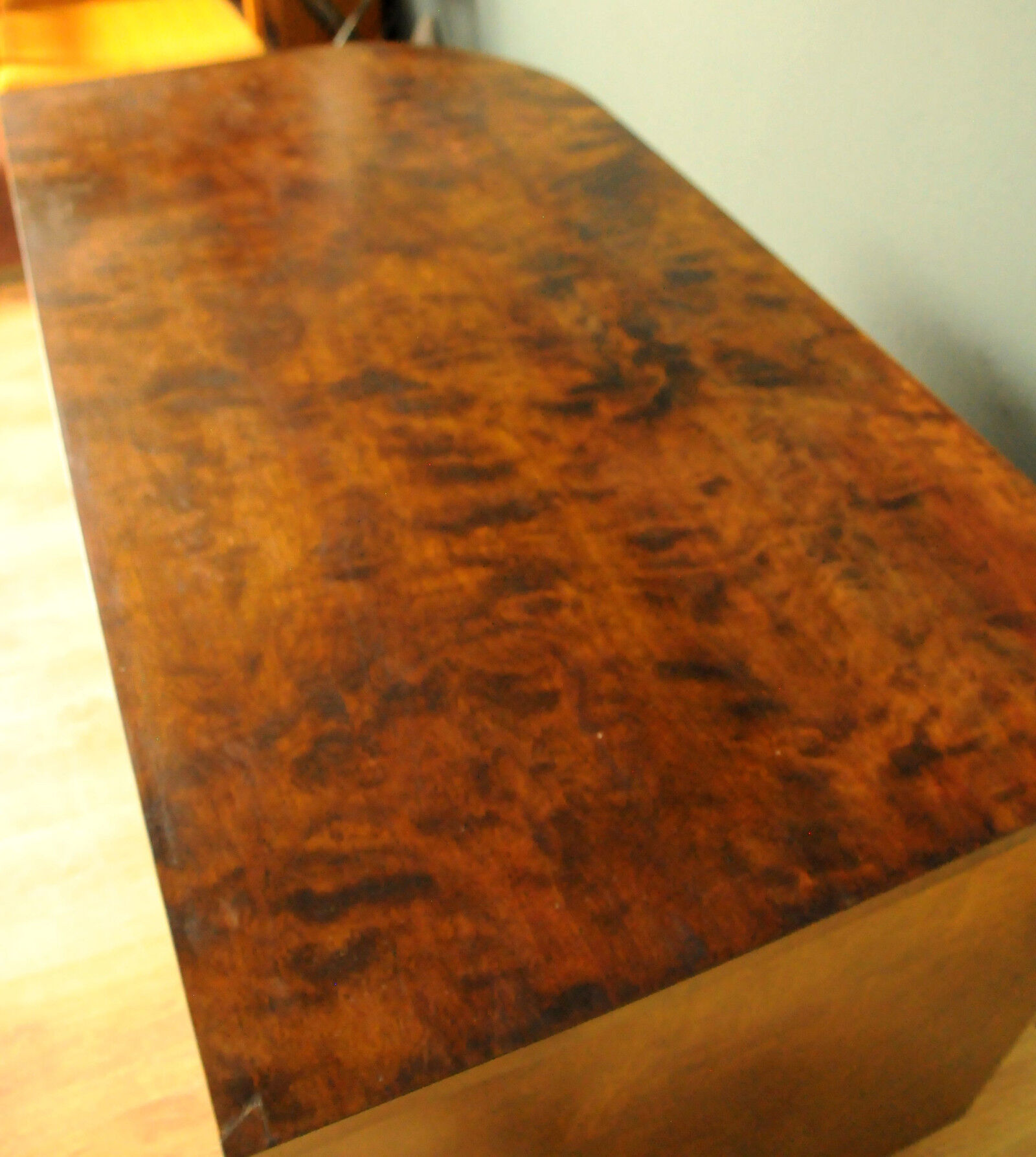 Double sided desk, walnut Denmark 1960