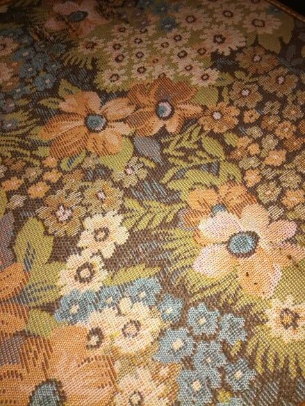 70s floral case