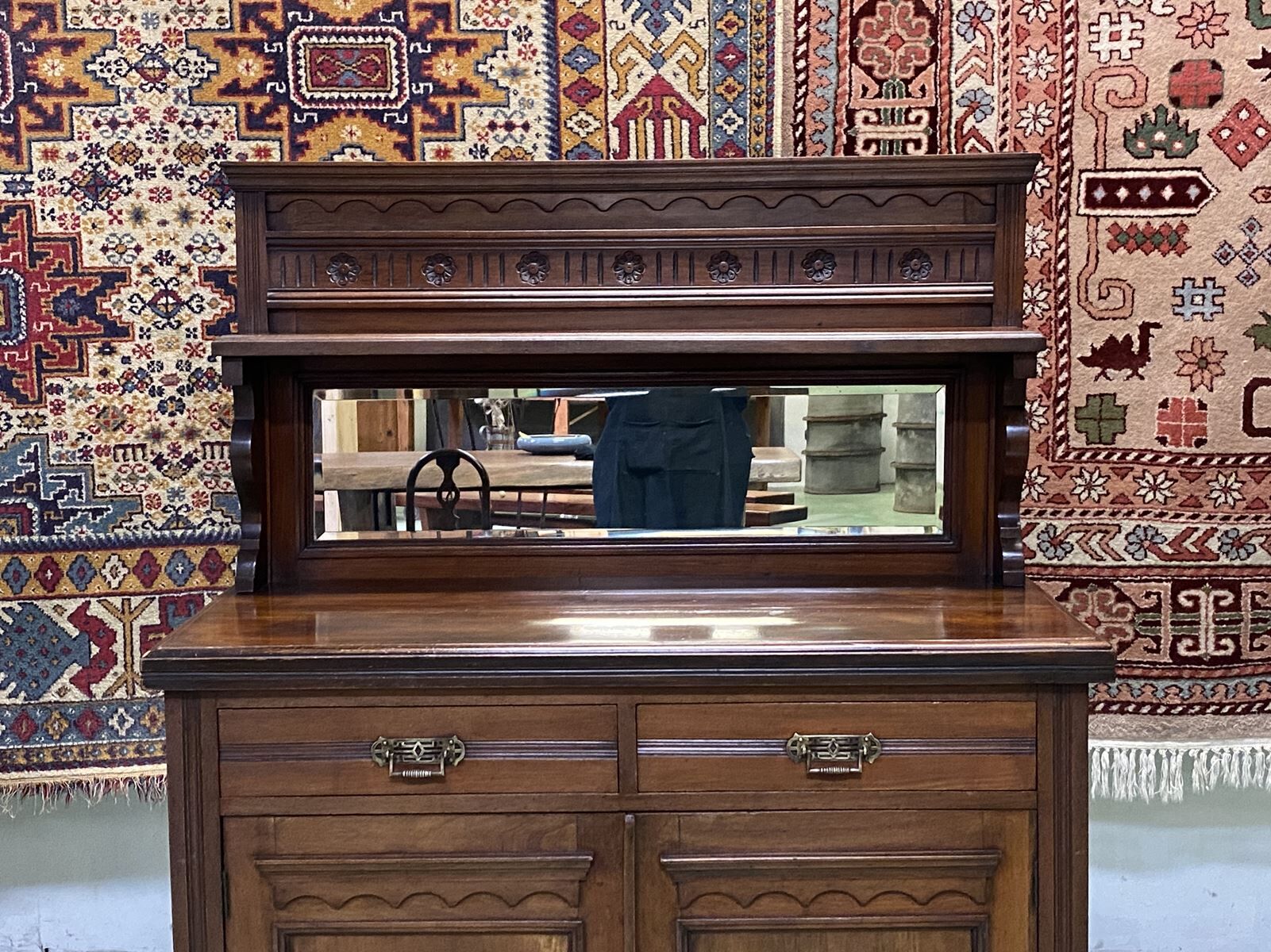 English walnut buffet from the 1930s
