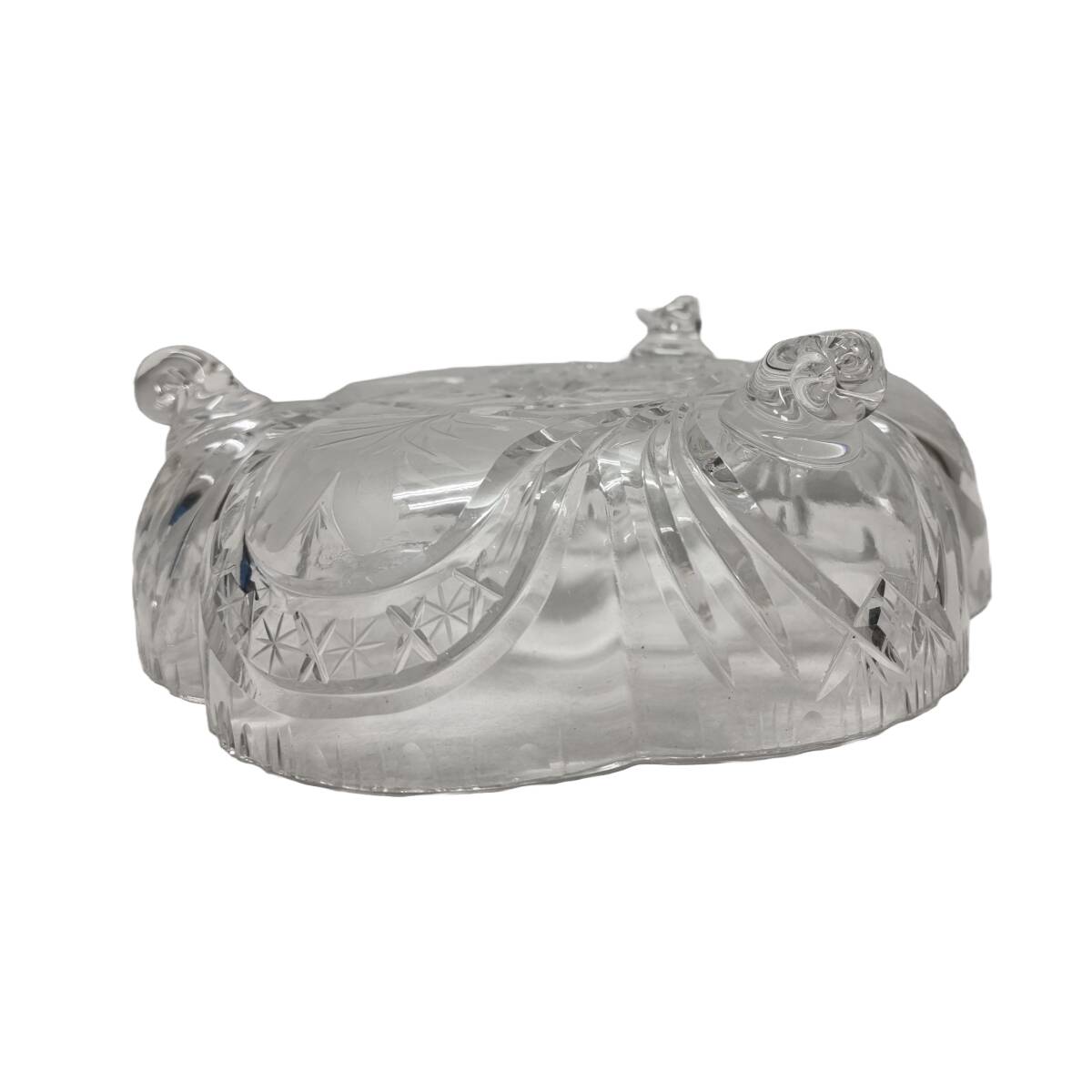 Vintage Crystal Bowl, 1950s