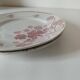 Pair of flat plates Lunéville model Lucien – Clover decoration early 20th century