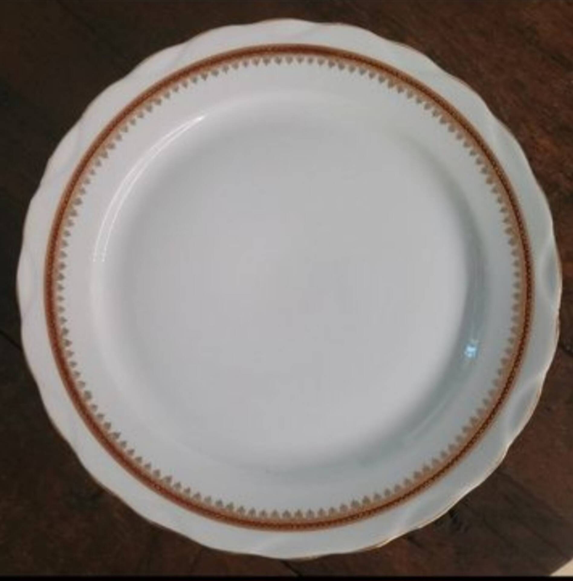10 porcelain plates Masse & Surget - 1957