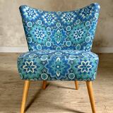 Blue cocktail chair