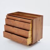 George Nakashima commode noyer noir d’amérique 1955